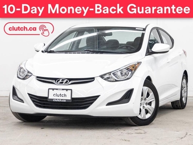 Used 2016 Hyundai Elantra L w/ A/C, Power Windows, Drive Mode Select for Sale in Toronto, Ontario