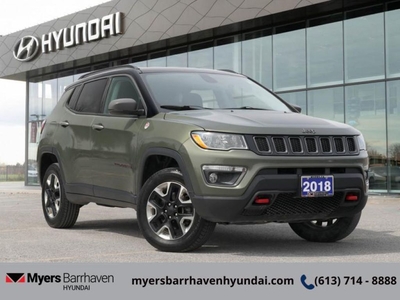 Used 2018 Jeep Compass Trailhawk - Leather Seats for Sale in Nepean, Ontario