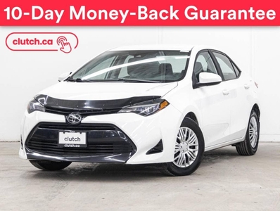 Used 2018 Toyota Corolla LE w/ Rearview Cam, Heated Front Seats, A/C for Sale in Toronto, Ontario