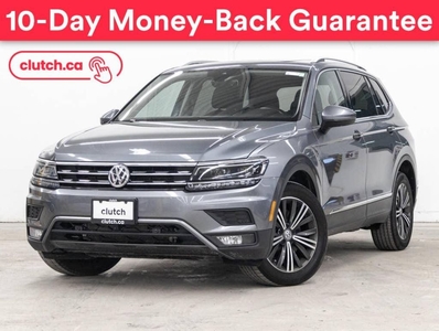 Used 2018 Volkswagen Tiguan Highline AWD w/ Driver Assistance Pkg w/ Apple CarPlay & Android Auto, Dual Zone A/C, 360 Around View for Sale in Toronto, Ontario