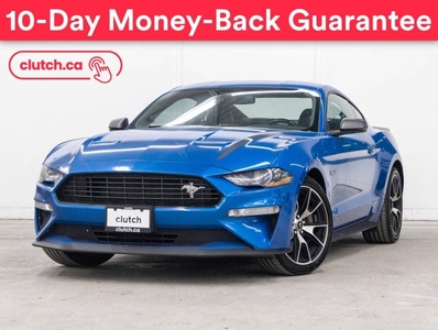 Used 2020 Ford Mustang EcoBoost Premium w/ SYNC 3, Backup Cam, Dual Zone A/C for Sale in Toronto, Ontario