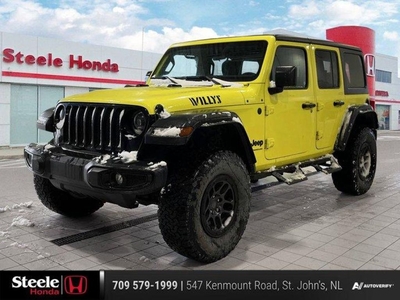 Used 2023 Jeep Wrangler Willys for Sale in St. John's, Newfoundland and Labrador