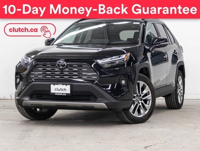 Used 2023 Toyota RAV4 Limited AWD w/ Apple CarPlay & Android Auto, Dual Zone A/C, Panoramic View Monitor for Sale in Toronto, Ontario