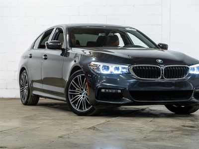 Used BMW 5 Series 2018 for sale in Montreal, Quebec