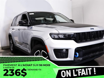 Used Jeep Grand Cherokee 4xe 2022 for sale in Terrebonne, Quebec