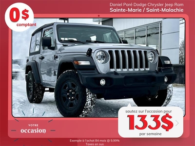 Used Jeep Wrangler 2021 for sale in Sainte-Marie, Quebec