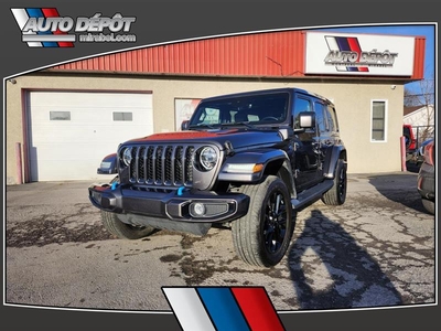 Used Jeep Wrangler 4xe PHEV 2021 for sale in Mirabel, Quebec