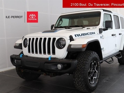 Used Jeep Wrangler 4xe PHEV 2021 for sale in Pincourt, Quebec
