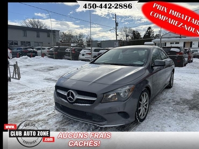 Used Mercedes-Benz CLA 2018 for sale in Longueuil, Quebec