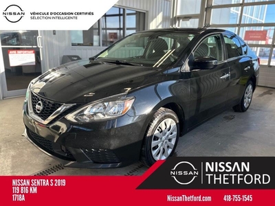 Used Nissan Sentra 2019 for sale in Thetford Mines, Quebec