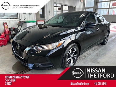 Used Nissan Sentra 2020 for sale in Thetford Mines, Quebec