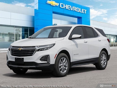 New 2024 Chevrolet Equinox LT On the way for Sale in Winnipeg, Manitoba