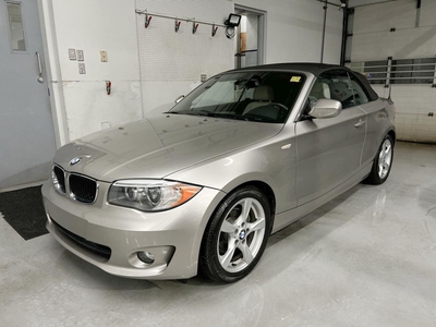 Used 2012 BMW 1 Series 128I CABRIOLET EXECUTIVE PKG POWER TOP LOW KMS! for Sale in Ottawa, Ontario