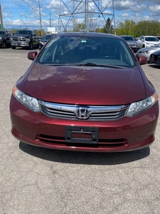 Used 2012 Honda Civic Ed- rebuilt title for Sale in Ottawa, Ontario