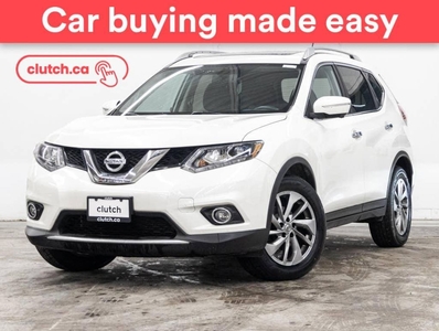 Used 2015 Nissan Rogue SL AWD w/ Premium Pkg w/ Around View Monitor, Bluetooth, Nav for Sale in Toronto, Ontario