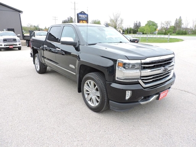 Used 2017 Chevrolet Silverado 1500 High Country 5.3L 4X4 Sunroof New Tires No Rust for Sale in Gorrie, Ontario