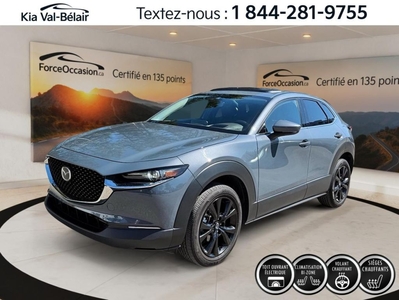 Used 2021 Mazda CX-30 GT AWD*TOIT*CUIR*B-ZONE*GPS*CRUISE* for Sale in Québec, Quebec
