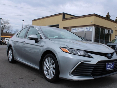 Used 2021 Toyota Camry HYBRID LE Auto for Sale in Brampton, Ontario