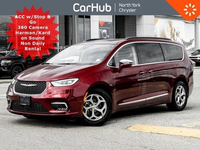 Used 2022 Chrysler Pacifica Limited Driver Assists Pano Roof 10.1'' Screen Remote Start for Sale in Thornhill, Ontario
