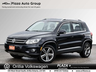 2017 Volkswagen Tiguan HIGHLINE SUNROOF | ALLOY RIMS | BLUETOOTH AUDIO /