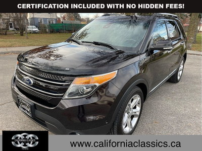 2013 Ford Explorer LIMITED! LOADED! - 4X4