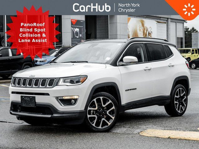 2020 Jeep Compass Limited Pano Roof Adv Safety Vented Leather