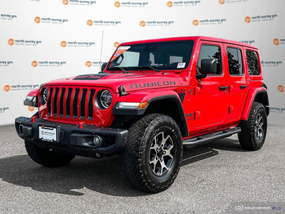 2021 Jeep Wrangler Unlimited Rubicon + Leather / Nav / Priced to