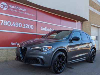 2022 Alfa Romeo Stelvio QUADRIFOGLIO IN GREY EQUIPPED WITH A 530