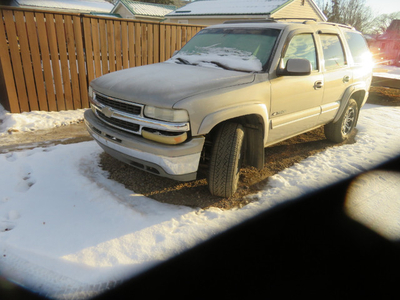 2001 Chev Tahoe , 350 auto , TRADE FOR SMALL CAR OR SUV !