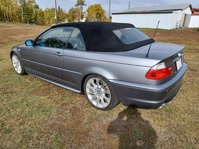 2004 bmw 2 dr convertible series 3 low kms 106000kms