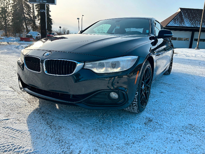 2014 BMW 428 xDrive Coupe Black on Red