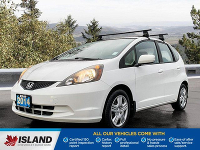 2014 Honda Fit LX | 5-Speed Manual | Roof Rack | Only 126,360