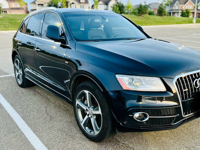 2016 Audi Q5 with winter tires included