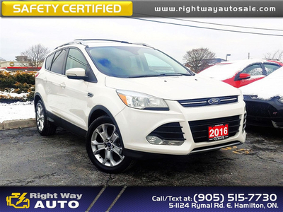 2016 Ford Escape Titanium | 4WD | NAV | SAFETY CERTIFIED