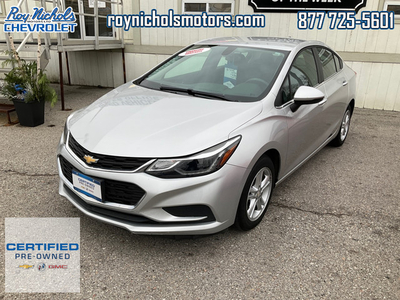 2017 Chevrolet Cruze LT - One owner - Local