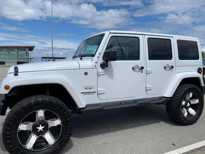 2017 Jeep Wrangler Unlimited Sahara 4D unlimited