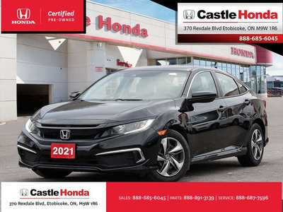 2021 Honda Civic Sedan LX | Apple CarPlay | Heated Seats | Hond