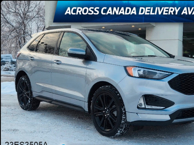 November 2021 FORD EDGE ST LINE 4DR AWD. Only 43,900 kms. No GST