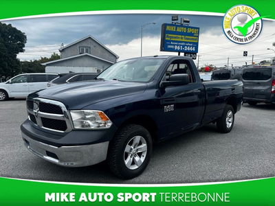 RAM 1500 Cabine ordinaire 4RM, 140,5 po ST 2013!! PEINTURE NEUVE