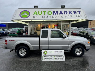 Used 2009 Ford Ranger Sport SuperCab 4-Door 2WD INSPECTED w/BCAA MEMBERSHIP & WRNTY for Sale in Langley, British Columbia
