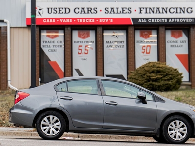 Used 2012 Honda Civic LX Auto Bluetooth Power Group Aux Input ++ for Sale in Oshawa, Ontario
