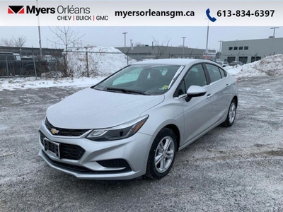 Used 2016 Chevrolet Cruze LT - Heated Seats - Rear Camera for Sale in Orleans, Ontario