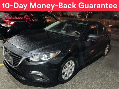 Used 2016 Mazda MAZDA3 GX w/ Bluetooth, Cruise Control, Rearview Camera for Sale in Toronto, Ontario