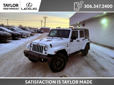 Used 2017 Jeep Wrangler Unlimited Sahara for Sale in Regina, Saskatchewan