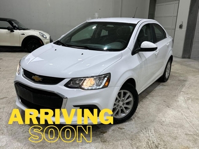 Used 2018 Chevrolet Sonic LT Sedan #Apple Car Play for Sale in Brandon, Manitoba