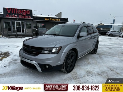 Used 2018 Dodge Journey Crossroad - Leather Seats for Sale in Saskatoon, Saskatchewan