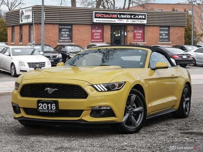 Used 2016 Ford Mustang EcoBoost Premium Convertible for Sale in Scarborough, Ontario