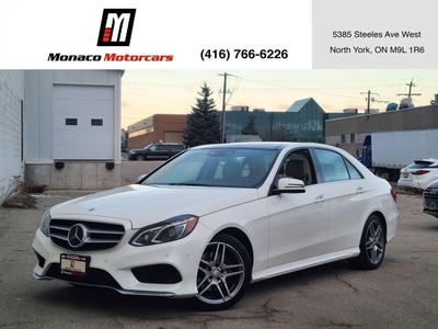 Used 2016 Mercedes-Benz E-Class E400 4MATIC - AMGDISTRONICBLINDSPOTLANEKEEP for Sale in North York, Ontario