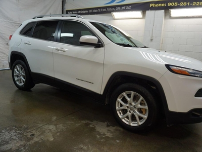 Used 2017 Jeep Cherokee 3.2l V6 4WD CERTIFIED NAVI CAMERA BLUETOOTH HEATED SEATS CRUISE ALLOYS for Sale in Milton, Ontario