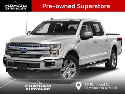 Used 2018 Ford F-150 Lariat LARIAT SUNROOF NAV BLIND SPORT ADAPTIVE CRUISE for Sale in Chatham, Ontario